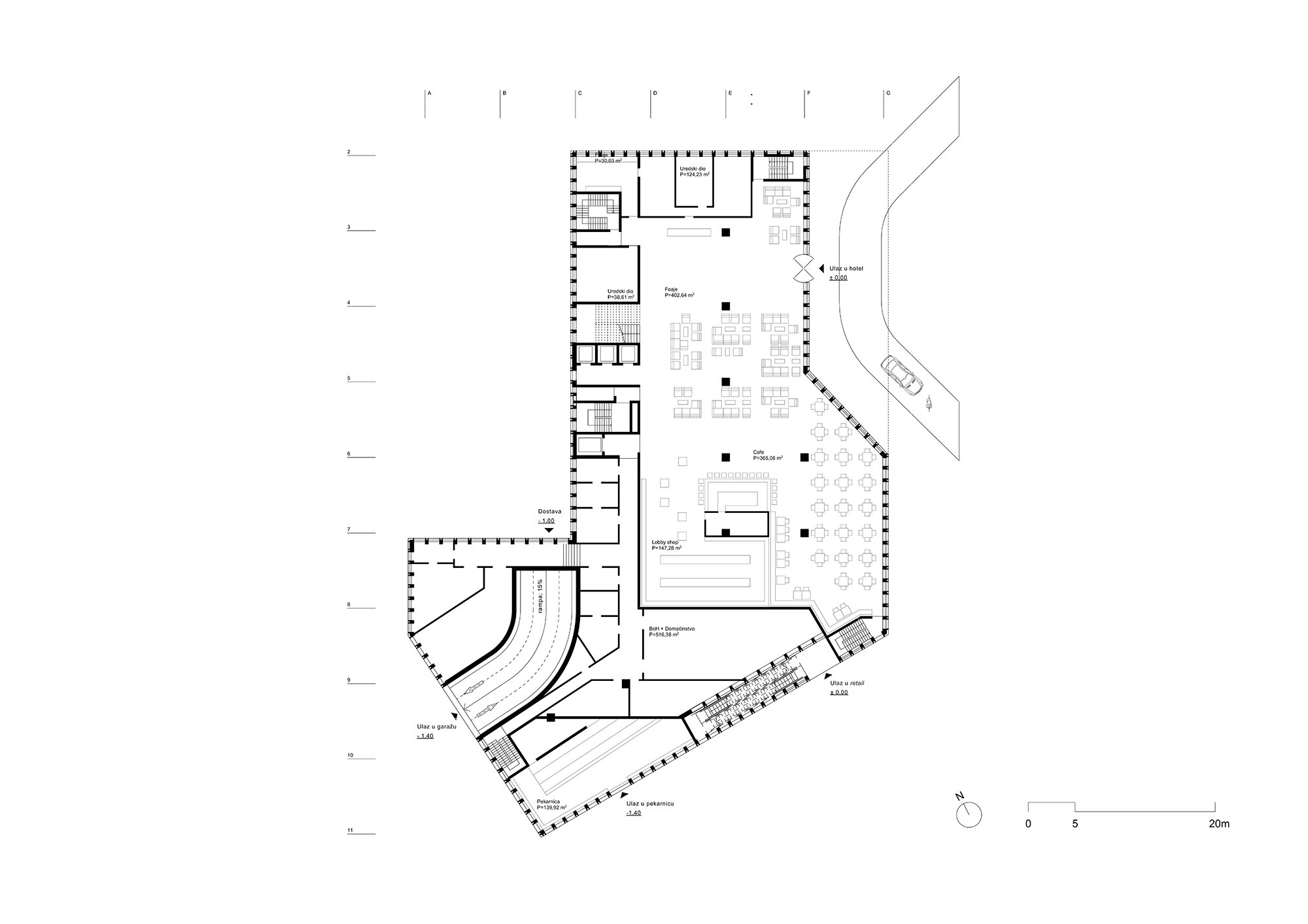 Projekt - Hotel na Savskoj cesti